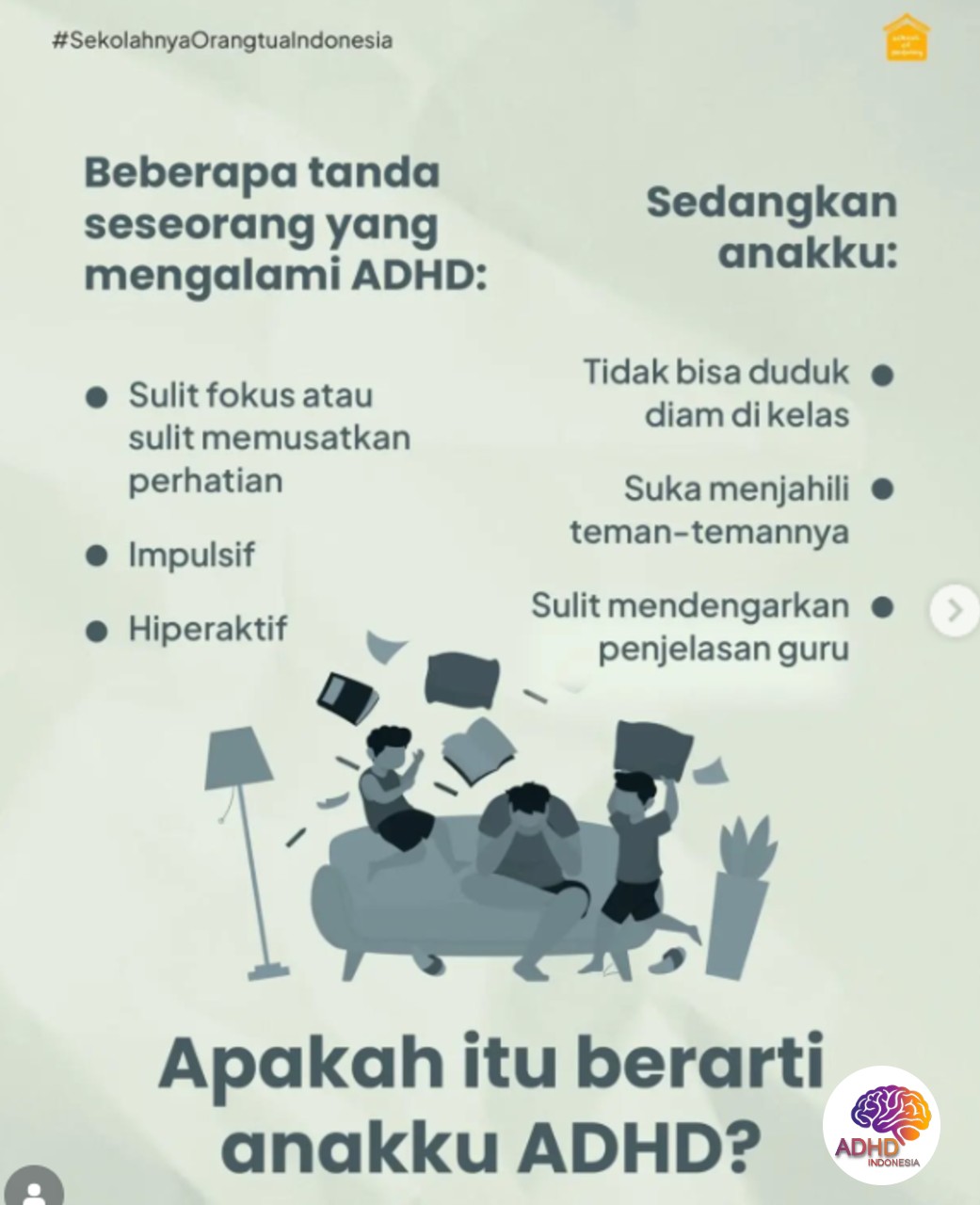 Ciri dan Gejala ADHD pada Anak Usia Dini di Kabupaten Aceh Jaya