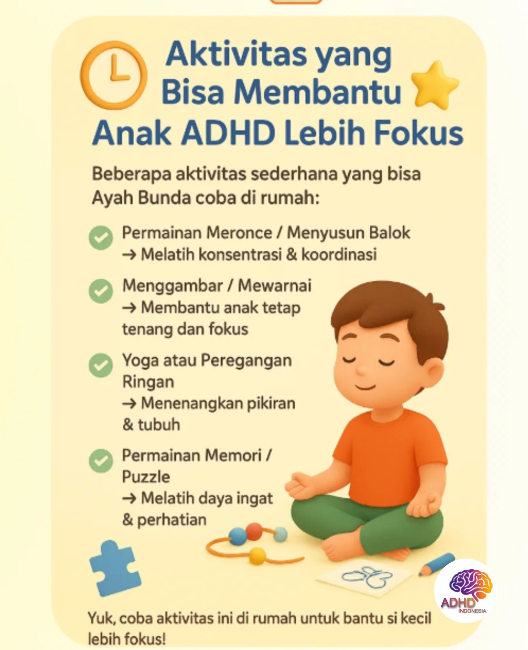 Pendekatan Edukatif yang Tepat untuk Anak ADHD di Kabupaten Aceh Jaya